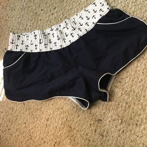 Exhilaration Navy Board Shorts - Anchors ⚓️